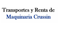 TRANSPORTES Y RENTA DE MAQUINARIA CRUSSIN