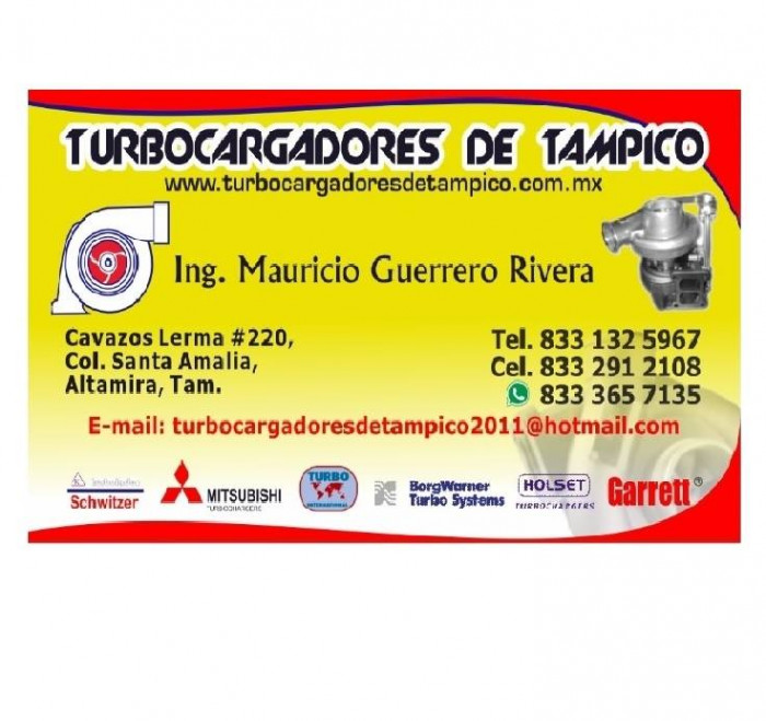 TURBOCARGADORES DE TAMPICO