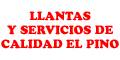 VENTA DE LLANTAS Y SERVICIOS DE CALIDAD EL PINO logo