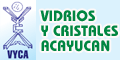 VIDRIOS Y CRISTALES ACAYUCAN logo