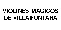 VIOLINES MAGICOS DE VILLAFONTANA logo