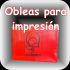 Obleas Impresas