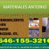 MATERIALES ANTONIO